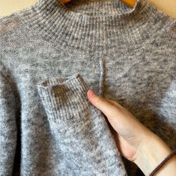 Emory Park Grey Turtleneck Sweater - Picture 4 of 9
